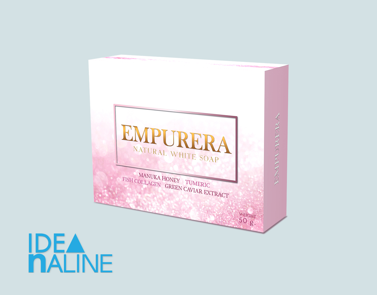 natural white soap